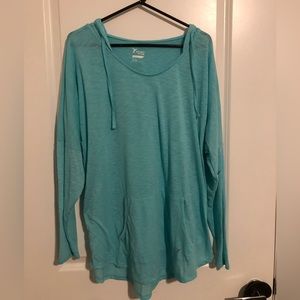 Old Navy Active Go-Dry Long Sleeve Lightweight Hoodie. Size XXL.